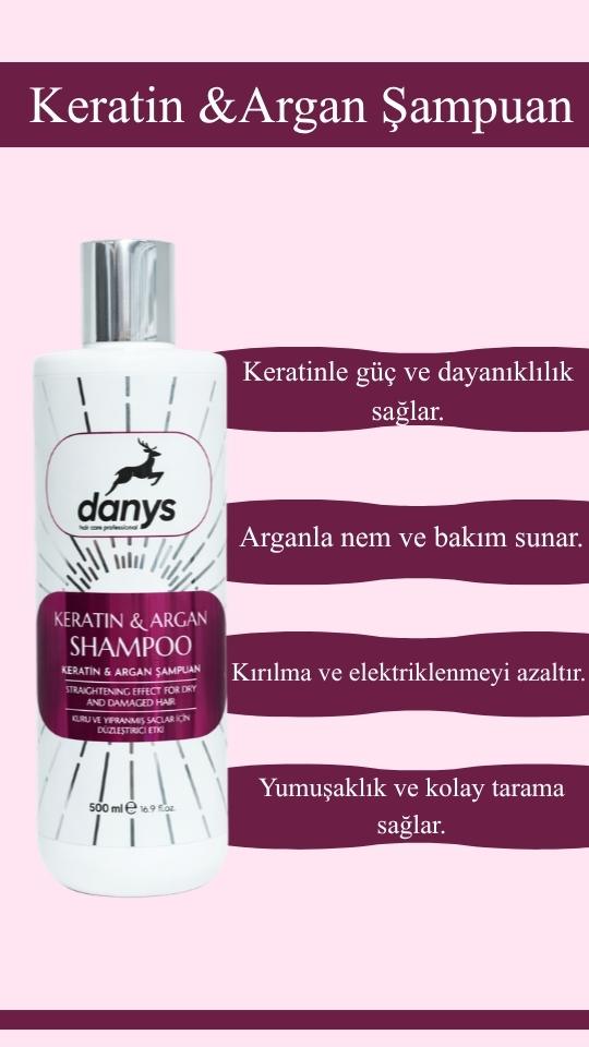 DANYS KERATİN & ARGAN ŞAMPUAN